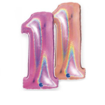 NUMEROS ROSA / ROSEGOLD GLITTER